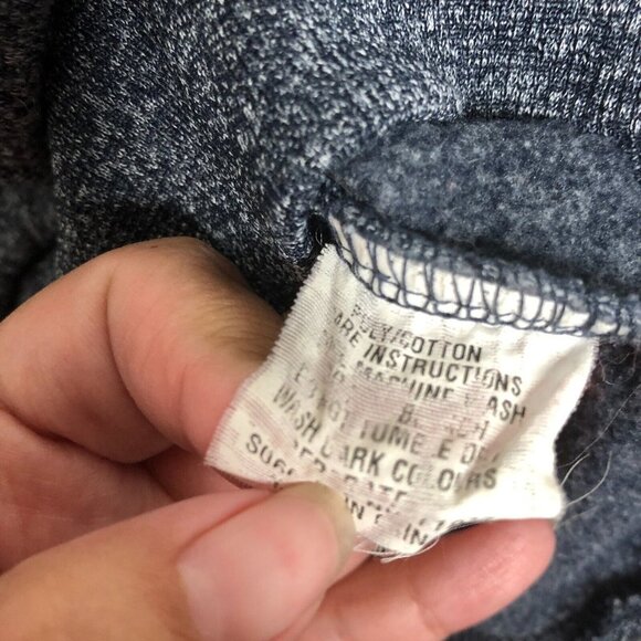 FCB Barcelona Mens Soccer Sweatshirt Gray Size Medium Lionel Messi - Picture 6 of 6